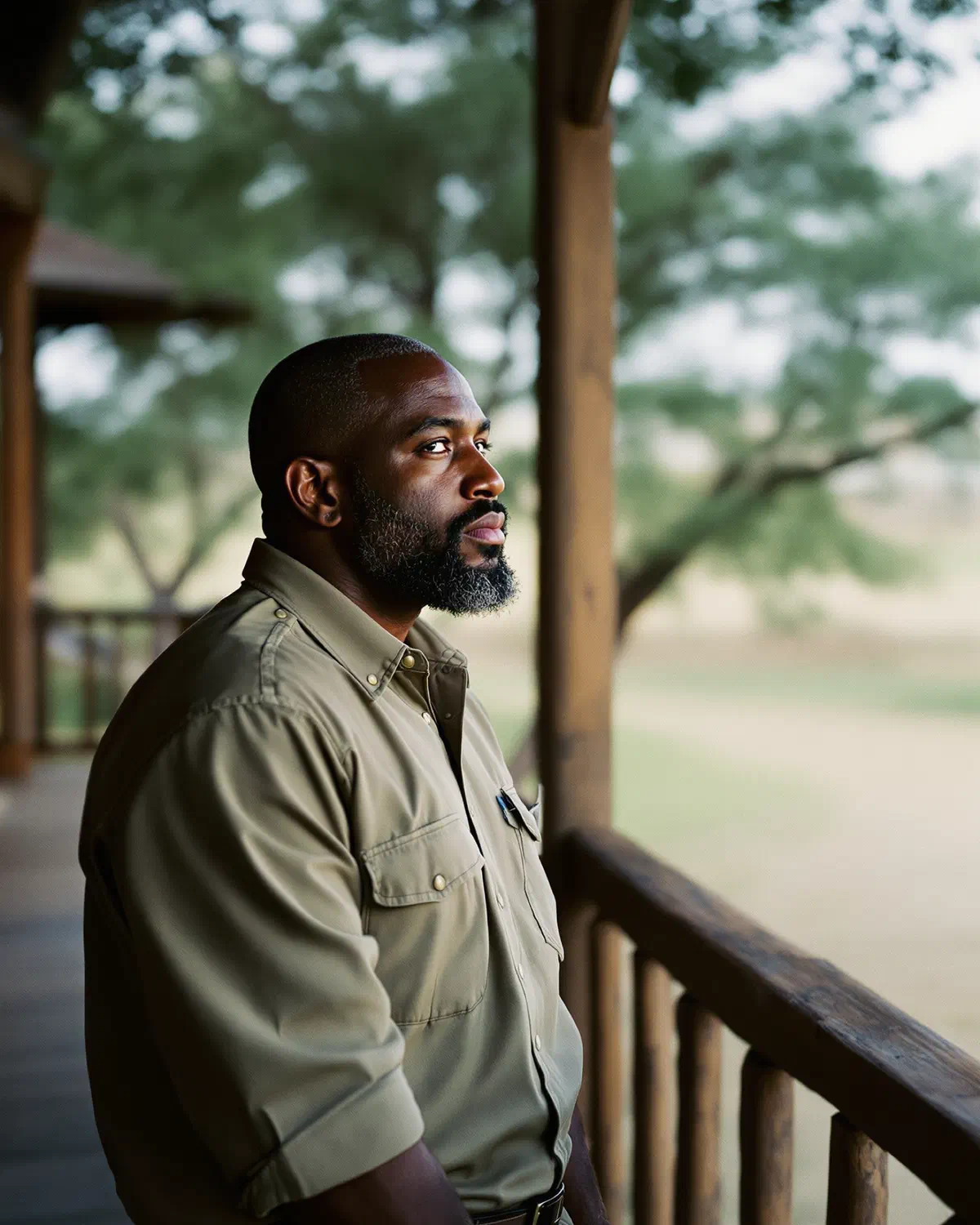 Portrait of Kwame Mensah